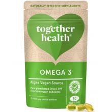Together Health, Omega 3, 30 Softgels (100% Plant Based)